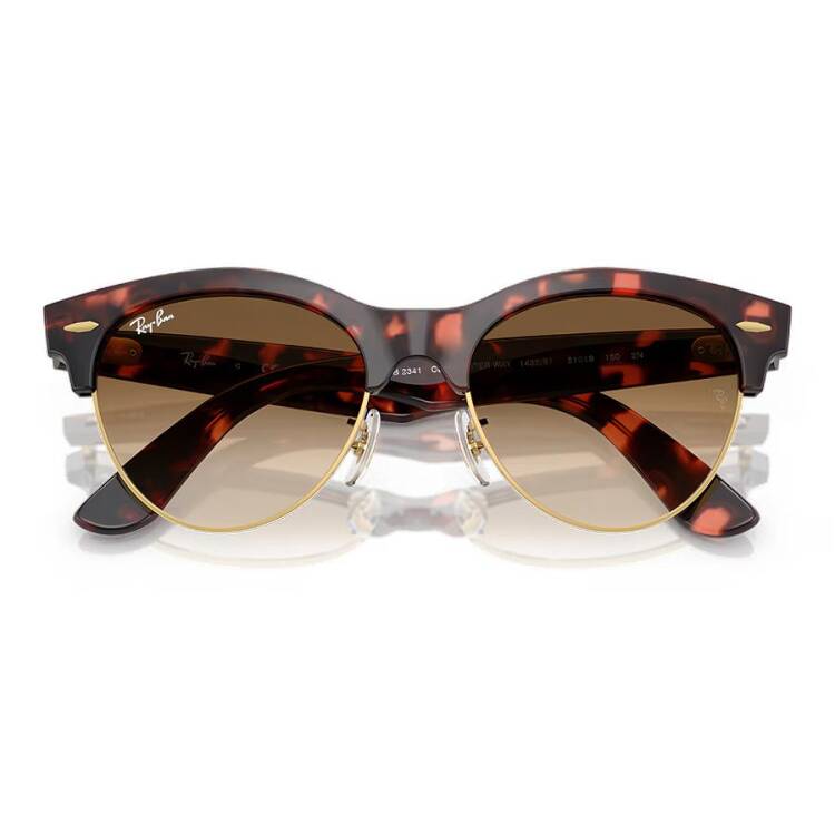 Ray-Ban 0RB2341 143251 Clubmaster Way Kaplumbağa Güneş Gözlüğü - 6